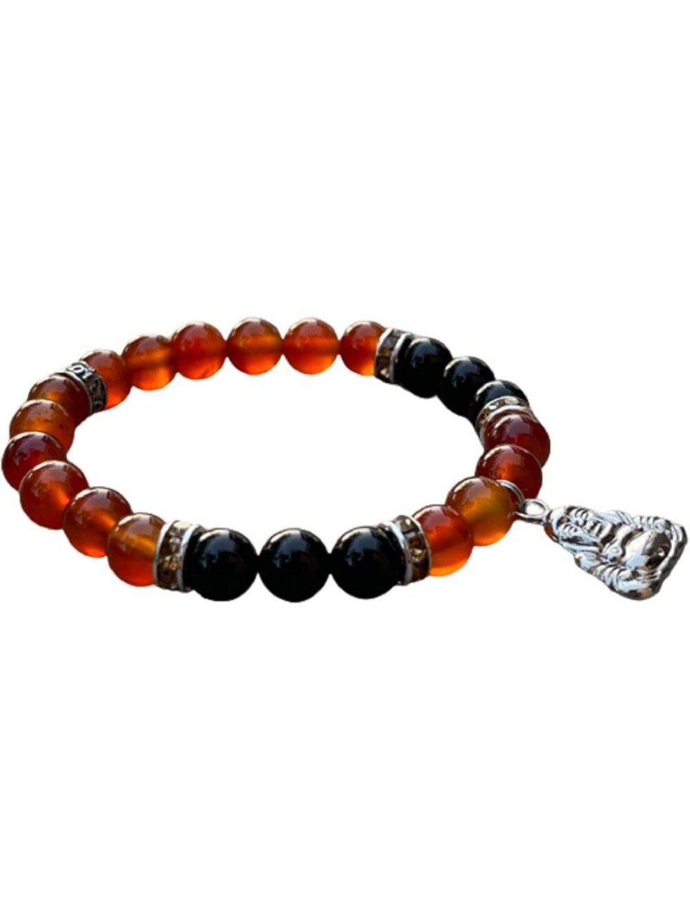 Crystal Bead Stretch Bracelet, Genuine Gemstone Jewelry, Healing Gift for All